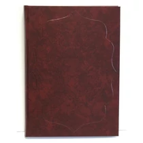 Vendégkönyv A/4 160 lapos sima bordó Vendégkönyv A/4 160 lapos sima bordó