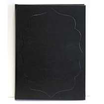 Vendégkönyv A/4 160 lapos sima fekete Vendégkönyv A/4 160 lapos sima fekete