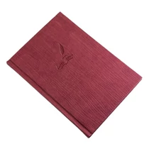 Vendégkönyv REALSYSTEM Fashion A/4 144 lapos sima bordó Vendégkönyv REALSYSTEM Fashion A/4 144 lapos sima bordó