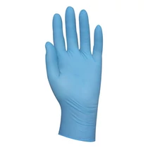 Gumikesztyű COVERGUARD nitril púdermentes kék L 100 darab/doboz Gumikesztyű COVERGUARD nitril púdermentes kék L 100 darab/doboz