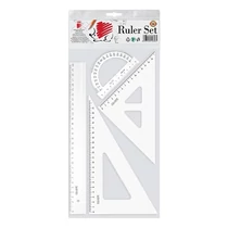 Vonalzókészlet ICO Süni 4 darabos