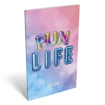 Zsebnaptár LIZZY CARD A/6 heti papírborítós Flow 2026. Zsebnaptár LIZZY CARD A/6 heti papírborítós Flow 2026.