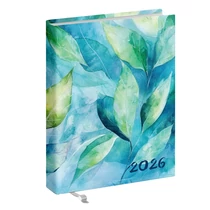 Zsebnaptár REALSYSTEM 2 Day B/6 kétnapos álló fehér lapos Akvarell 2026. Zsebnaptár REALSYSTEM 2 Day B/6 kétnapos álló fehér lapos Akvarell 2026.