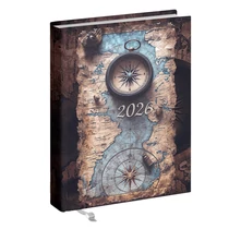 Zsebnaptár REALSYSTEM 2 Day B/6 kétnapos álló fehér lapos Térkép 2026. Zsebnaptár REALSYSTEM 2 Day B/6 kétnapos álló fehér lapos Térkép 2026.