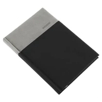 Zsebnaptár REALSYSTEM Lux B/6 álló fehér lapos grafit 2026. Zsebnaptár REALSYSTEM Lux B/6 álló fehér lapos grafit 2026.