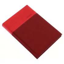 Zsebnaptár REALSYSTEM Lux B/6 álló fehér lapos piros 2026. Zsebnaptár REALSYSTEM Lux B/6 álló fehér lapos piros 2026.