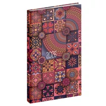 Zsebnaptár REALSYSTEM Picture álló fehér lapos Mozaik 2026. Zsebnaptár REALSYSTEM Picture álló fehér lapos Mozaik 2026.