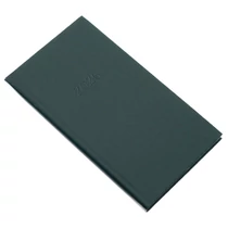 Zsebnaptár REALSYSTEM Standard álló fehér lapos zöld 2026. Zsebnaptár REALSYSTEM Standard álló fehér lapos zöld 2026.