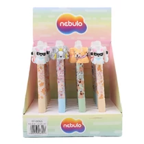 Zseléstoll NEBULO nyomógombos radírozható 0,5mm Kutyák Zseléstoll NEBULO nyomógombos radírozható 0,5mm Kutyák