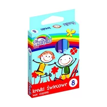 Zsírkréta FIORELLO kerek hegyezett 8 színű Zsírkréta FIORELLO kerek hegyezett 8 színű