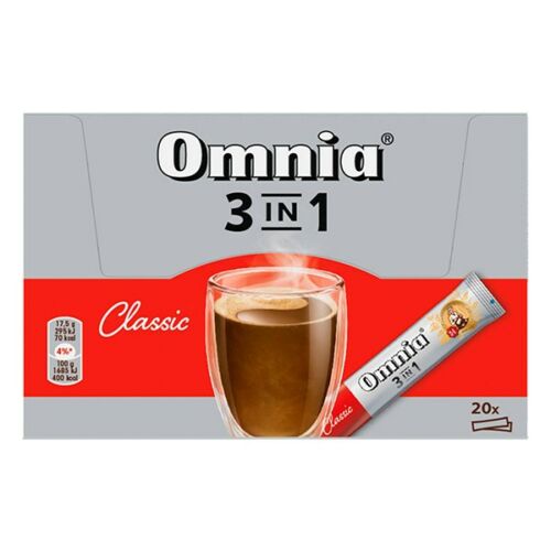 Kávé instant DOUWE EGBERTS Omnia 3in1 Classic 20x17,5g