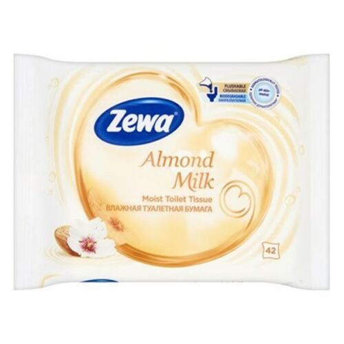 Nedves toalettpapír ZEWA Almond Milk 42 darabos