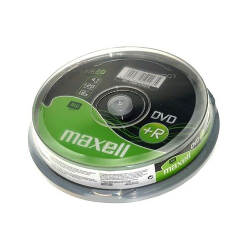 Írható DVD+R MAXELL 4,7GB 10 db/henger