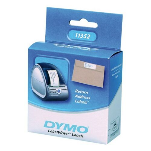 Etikett DYMO Label Writer 25x54 mm 500 db/tekercs fehér