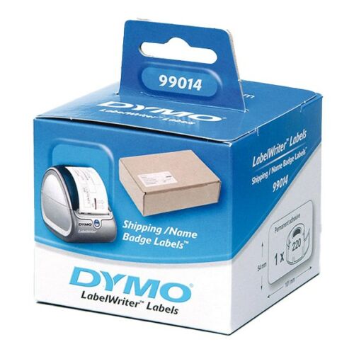 Etikett DYMO Label Writer 54x101 mm fehér 220 db/tekercs