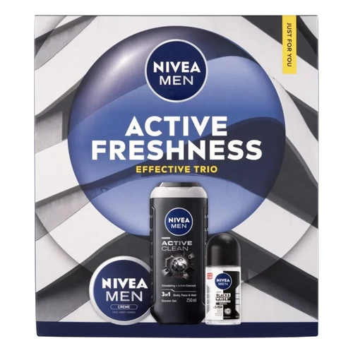 Ajándékcsomag NIVEA Men active freshness