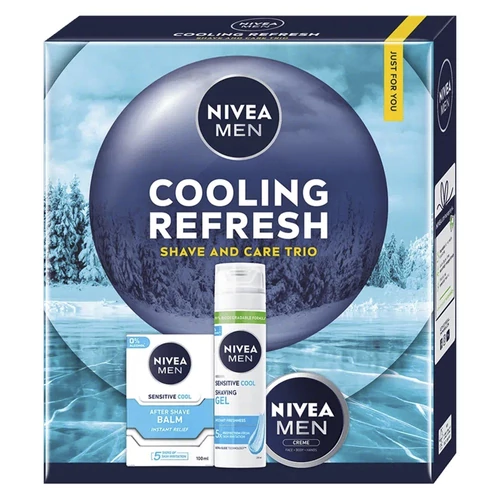Ajándékcsomag NIVEA Men cooling refresh s&c