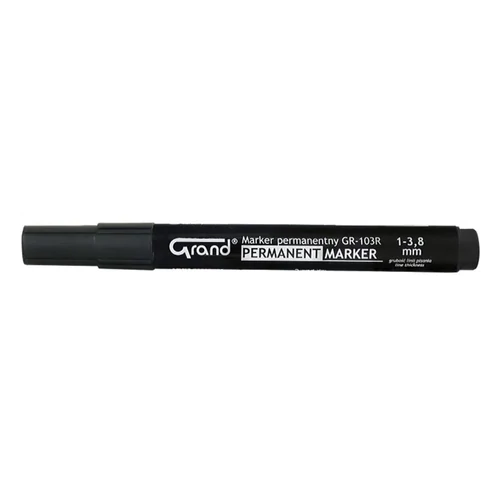 Alkoholos marker GRAND kerek fekete