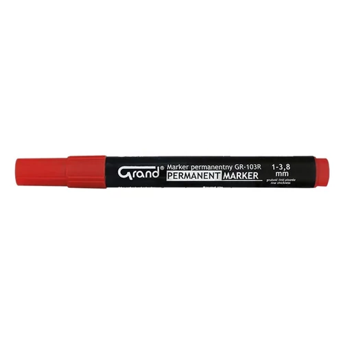 Alkoholos marker GRAND kerek piros