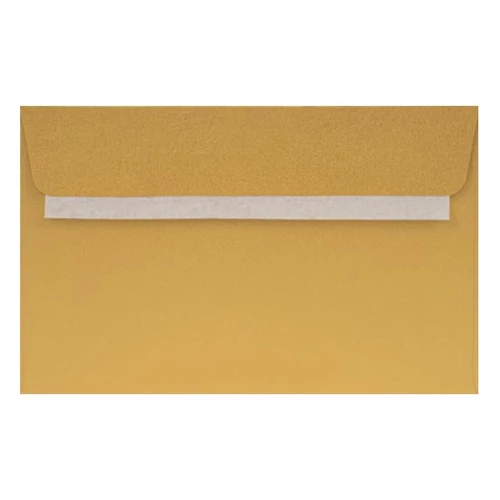 Boríték színes KASKAD LC/6 szilikonos 114x162mm 120 g arany 25/csom