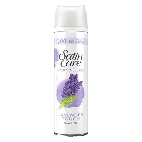 Borotvazselé GILLETTE Satin Care levendula 200 ml