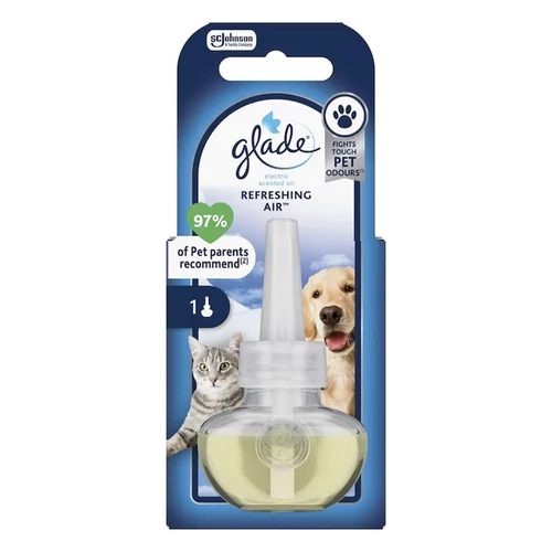 Elektromos légfrissítő utántöltő GLADE Pet Range 20 ml