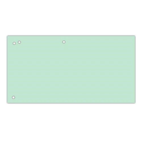 Elválasztócsík DONAU 105x235 mm karton szürke 100 darabos