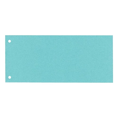 Elválasztócsík ESSELTE 105X240 mm karton kék 100 darabos
