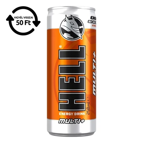 Energiaital HELL Multivitamin 0,25L DRS