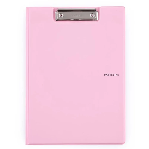 Felírótábla PASTELINI pvc fedeles A/4 pink