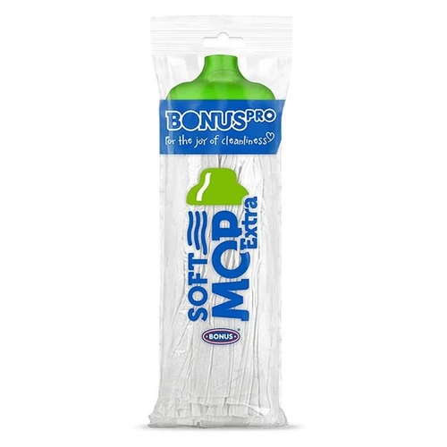 Felmosó pótfej BONUS SoftMop extra HoReCa HACCP 160 g zöld