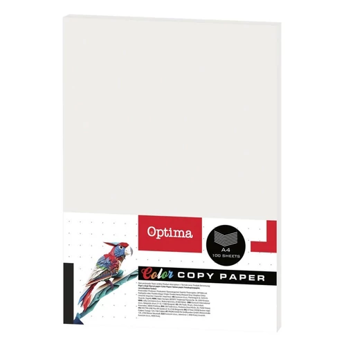 Fénymásolópapír színes OPTIMA A/4 80 g fehér 100 ív/csomag
