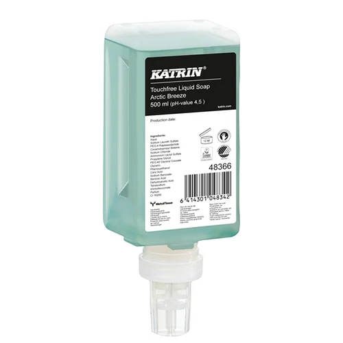 Folyékony szappan KATRIN Artic Breeze Touchfree szenzoros adagolóba zöld 500ml