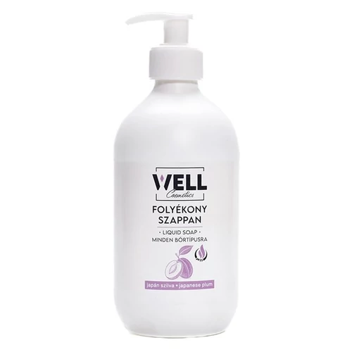 Folyékony szappan pumpás WELL japán szilva 500 ml