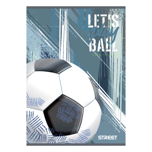 Füzet kockás STREET A/4 54 lapos Football