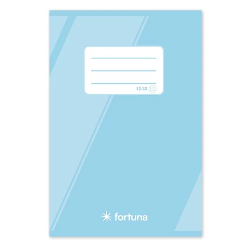 Füzet vonalas FORTUNA Basic A/5 32 lapos 12-32 3.osztályos