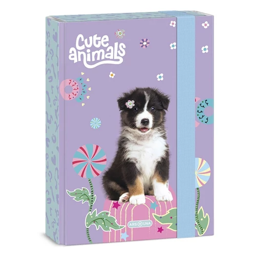 Füzetbox ARS UNA A/5 Cute Animals-Aussie