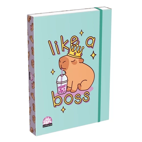 Füzetbox LIZZYSULI A/4 Lollipop Capybara