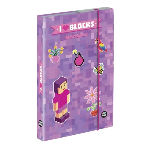 Füzetbox OXY A/4 Playworld Girl