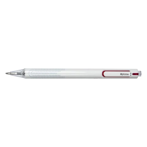 Golyóstoll OPTIMA nyomógombos Stella 1,0 mm piros