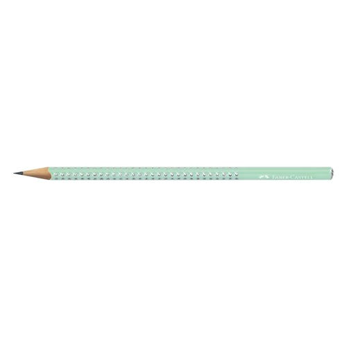 Grafitceruza FABER-CASTELL Sparkle Aurora mentazöld B hexagonál