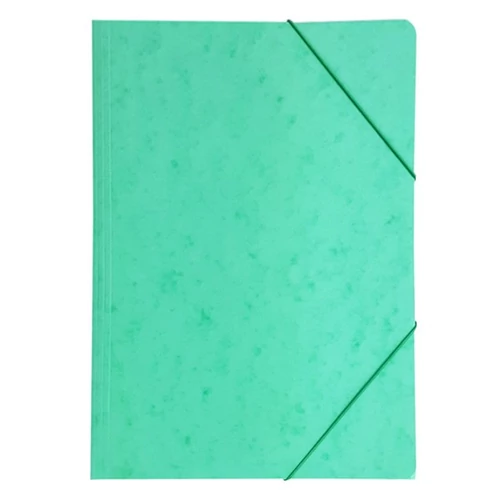 Gumis mappa A/4 prespán világoszöld 345 g