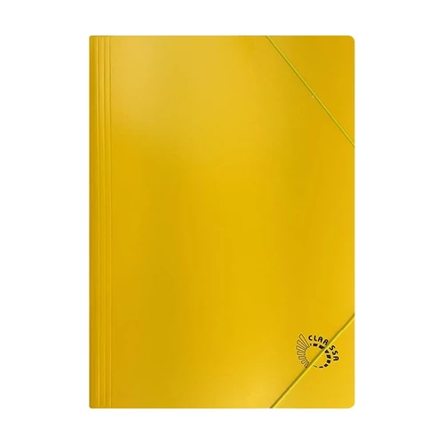 Gumis mappa CLARISSA A/4 papír 320 g sárga