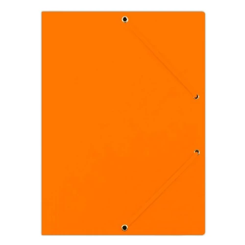 Gumis mappa DONAU A/4 prespán narancssárga
