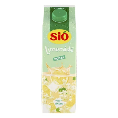 Gyümölcslé SIÓ Limonádé Bodza 3% 1L