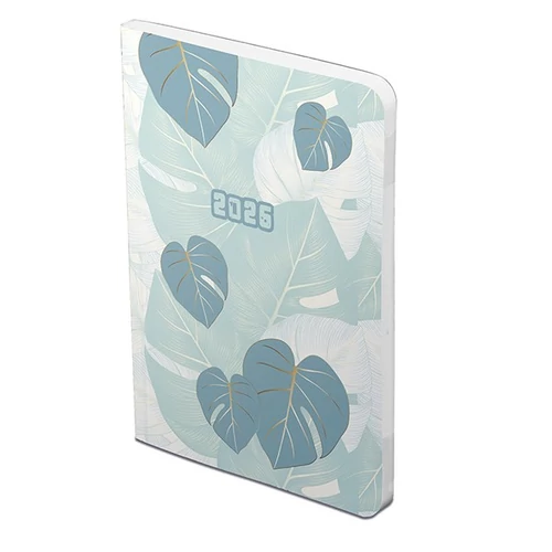 Határidőnapló TOPTIMER Joy Flexi F012 B/6 heti fehér lapos Levelek 2026.