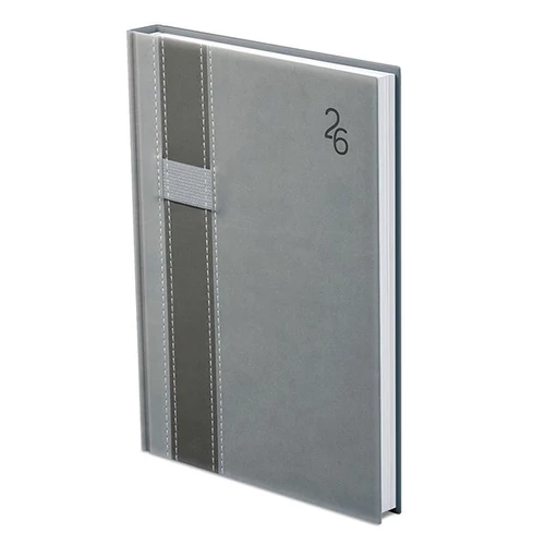 Határidőnapló TOPTIMER Vario V011 B/5 heti fehér lapos szürke-sötétszürke 2026.