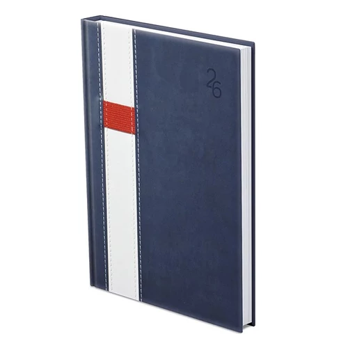 Határidőnapló TOPTIMER Vario V012 B/6 heti fehér lapos kék-fehér 2026.