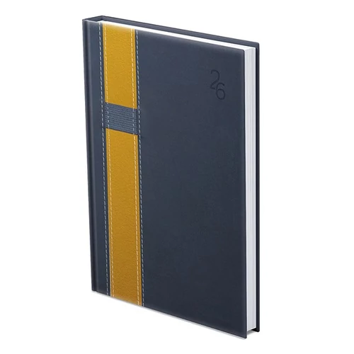 Határidőnapló TOPTIMER Vario V012 B/6 heti fehér lapos kék-sárga 2026.