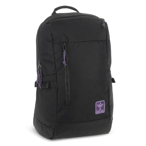 Hátizsák iskolai ARS UNA AU-17 Girl`S Black-Violet Cordura